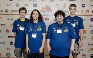 Matfyz Students at the Global Finals of the Programming Competition